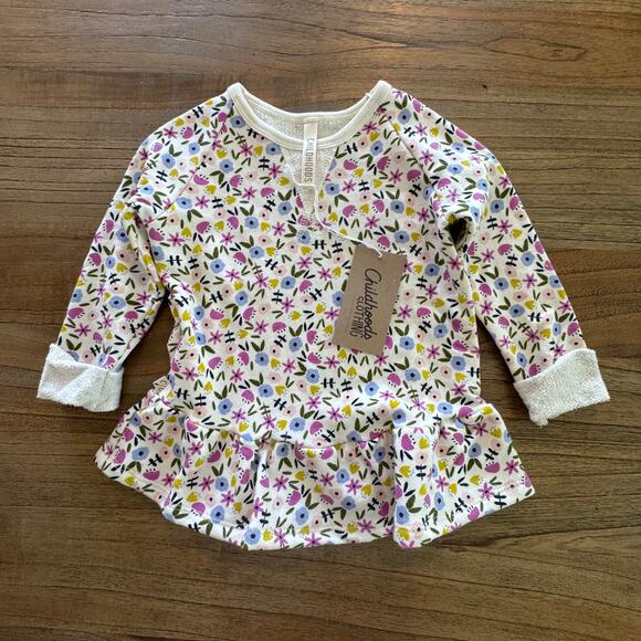 childhoods clothing Other - Childhoods Clothing Toddler Girl Peplum Sweatshirt - Size 3T